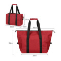 Portable Camping Picnic Lunch Custom Logo Oxford Storage Food Large Shopping Insulated Tote Bag Cooler